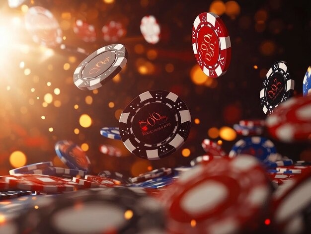 Mobile app interface showing live football and casino games